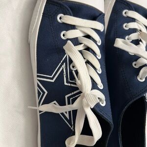Men's Navy Star Canvas Sneakers
